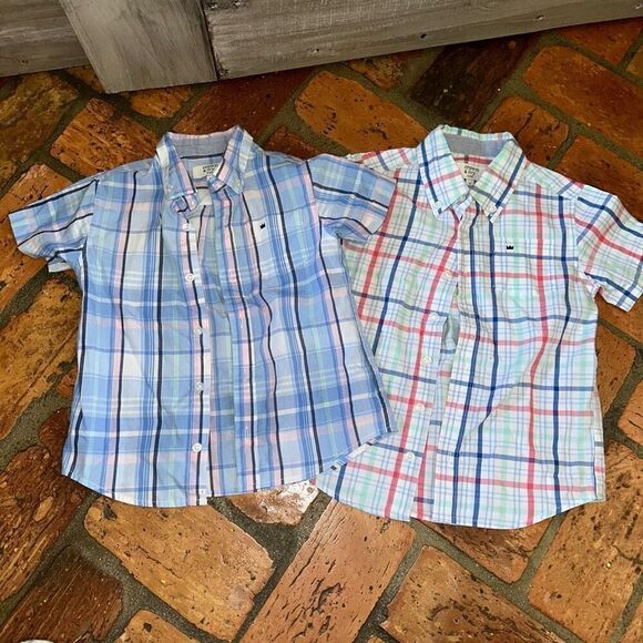 Crown & Ivy Button Down Plaid Shirts - Picture 1 of 6